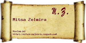Mitsa Zelmira névjegykártya